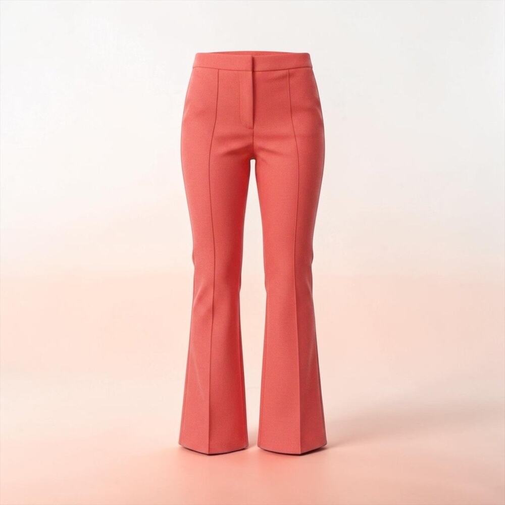 1960s Young Pendleton Red Virgin Wool Pants ✨ NOS USA Mod Trousers 28x30